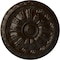 Ekena Millwork Kirke Ceiling Medallion (Fits Canopies up to 3 3/4"), Hand-Painted Bronze, 15 3/4"OD x 5/8"P CM16KIBZS - alternate 1